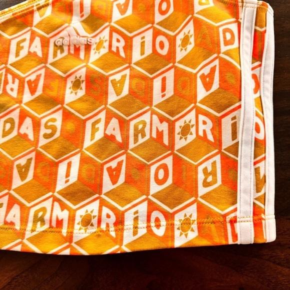 Adidas & FARM Rio tank size XS NEW One Shoulder - Picture 3 of 7